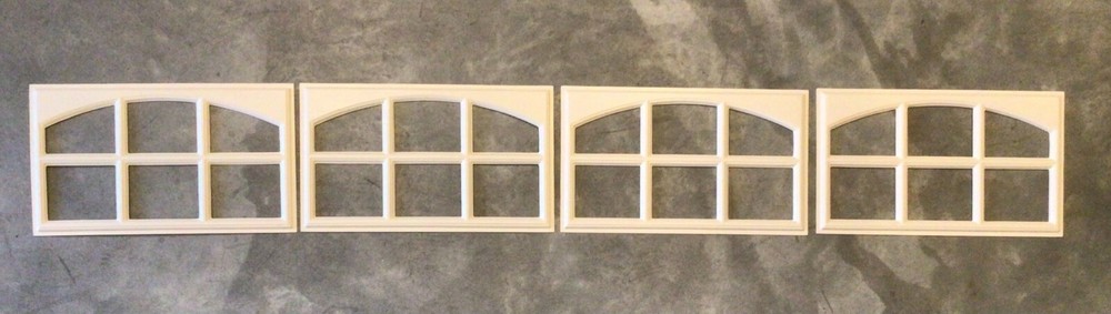 4 Amarr Cascade Replacement Insert for Short Panel Amarr Garage Door Almond
