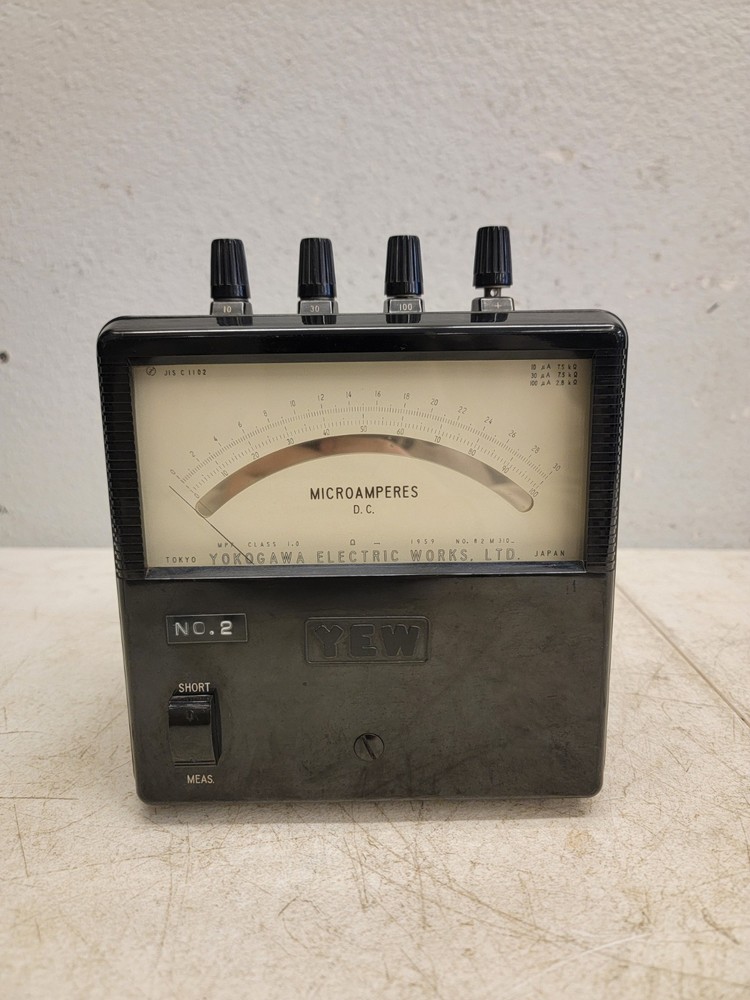 Yokogawa DC Microamperes JisC1102