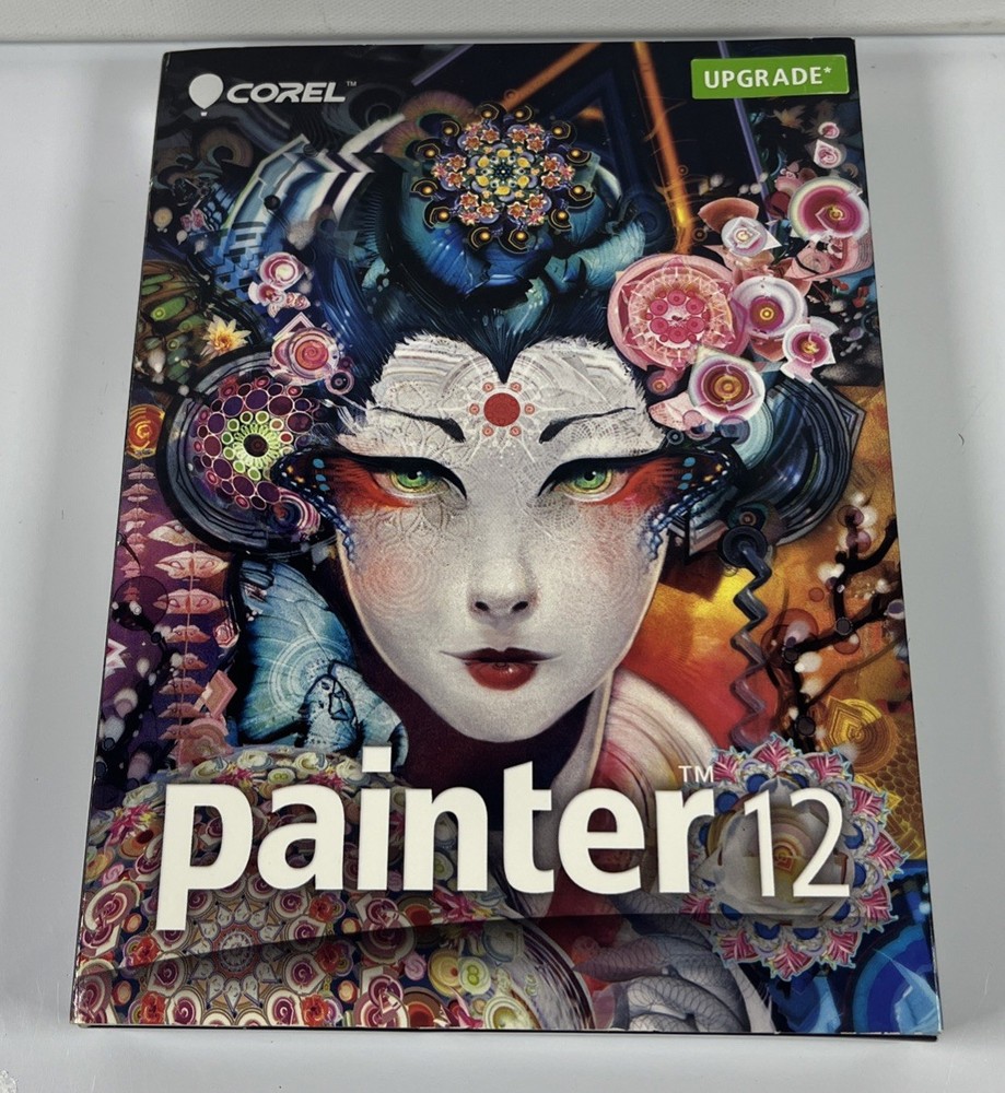 Corel Painter 12 UPGRADE Digital Art Software Windows MAC Getting Started Guide