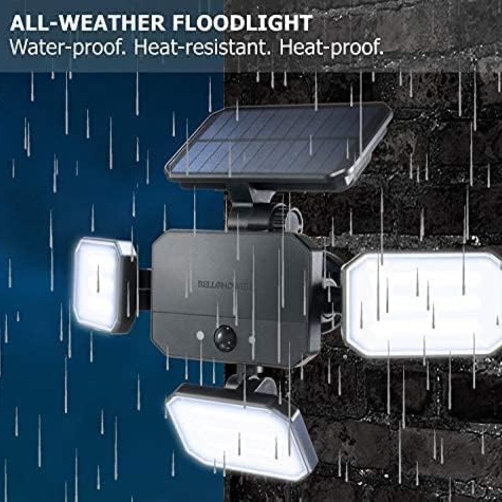 Bell + Howell Bionic Floodlight Motion Sensing Outdoor Light with Remote Control