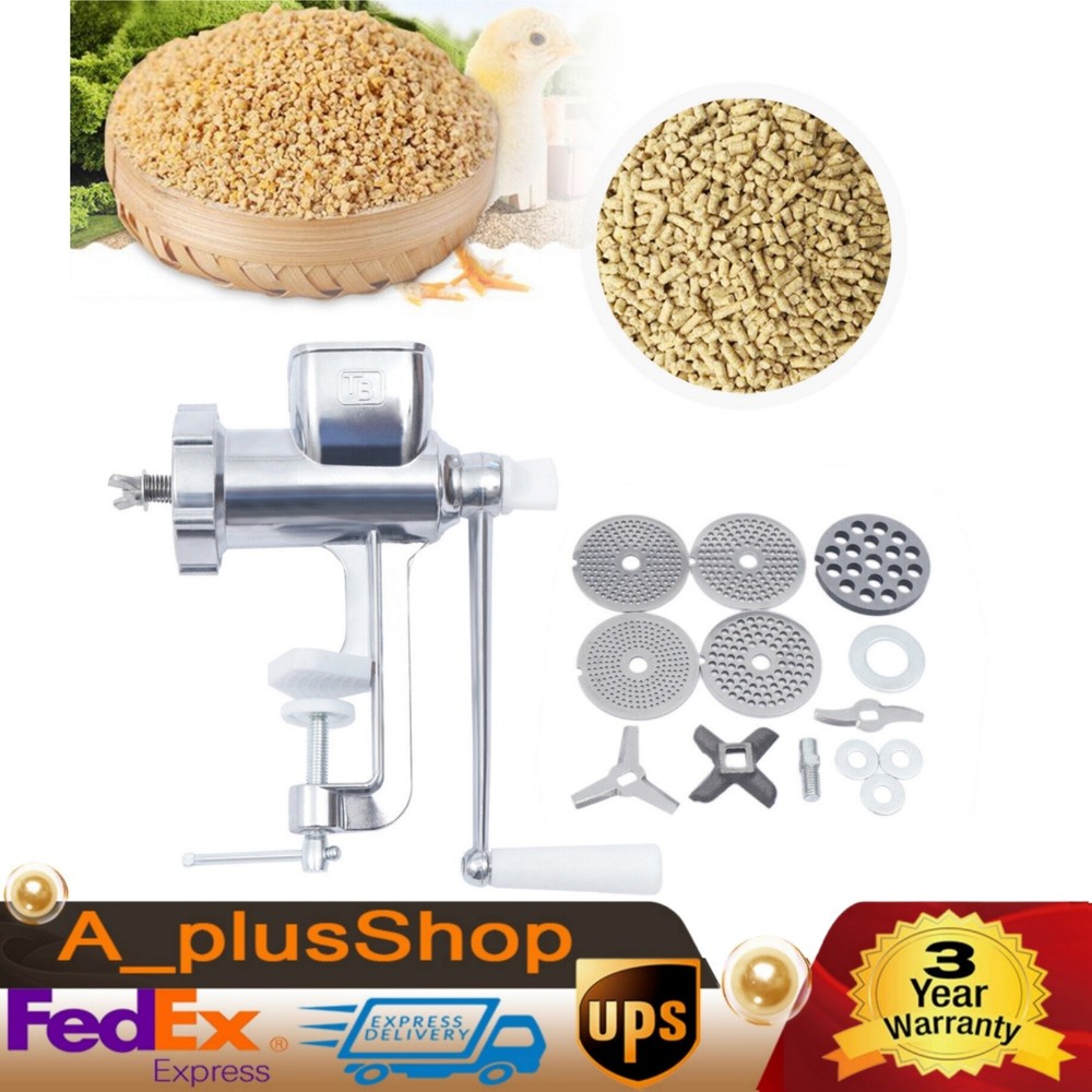 Manual Animals Food feed Pellet Granulator Machine Pet Feedstuff Processing Tool
