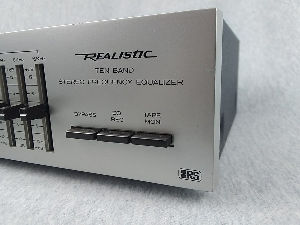 Realistic 31-2008 10 Band Stereo Graphic Equalizer