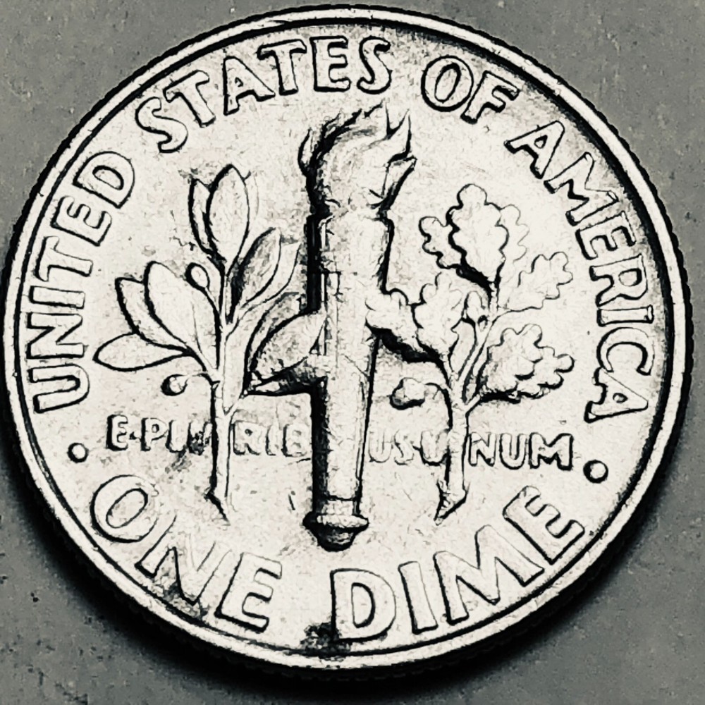 1994 D Roosevelt dime
