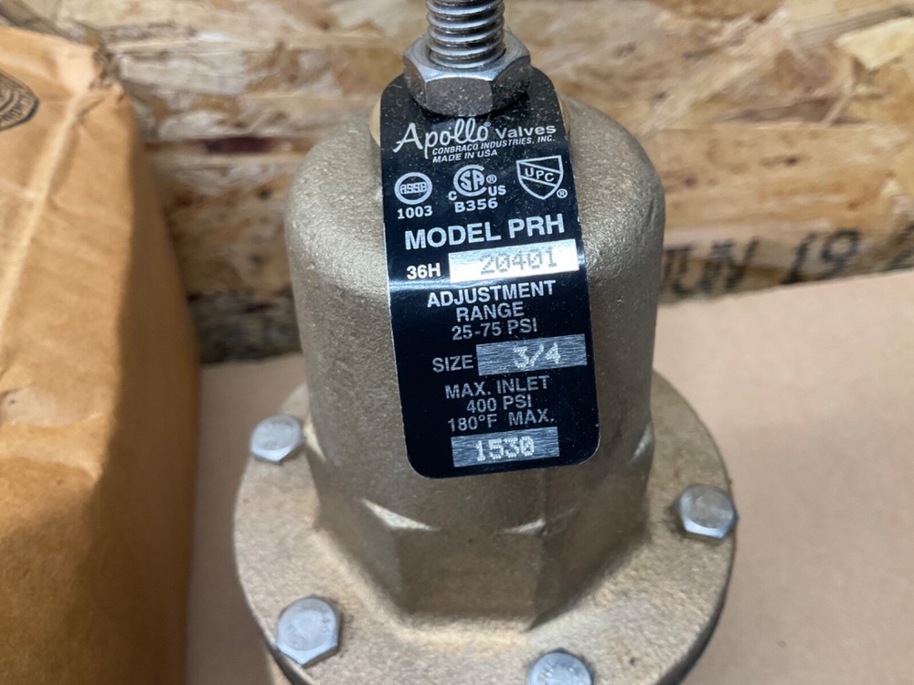 Apollo 3/4" High Capacity Pressure Reducing Valve PRH / 36H-204-01 #8D32PR5*IAC