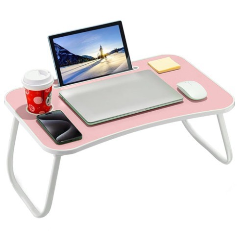 Portable computer table Portable and foldable, compact table
