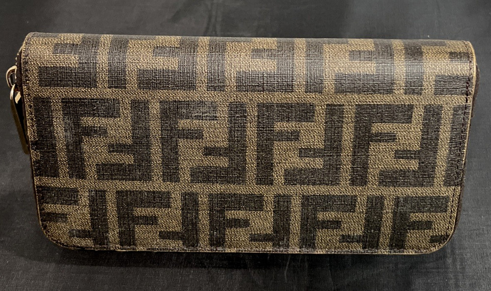 FENDI Zucca rare pattern bifold wallet