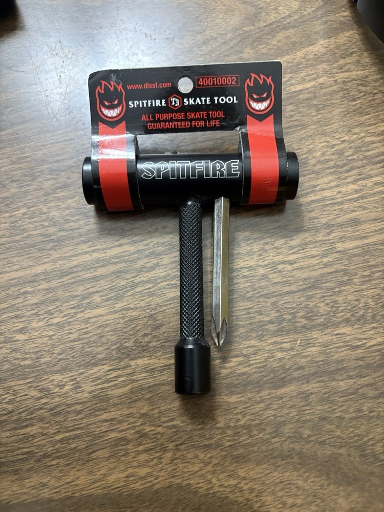 Spitfire Wheels T3 Black Skateboard Tool 40010002