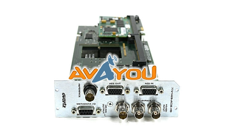 Evertz 7721AE8-AC3E-HD 8 AES Audio Embedder & Dolby (AC-3) Encoder Upmixing