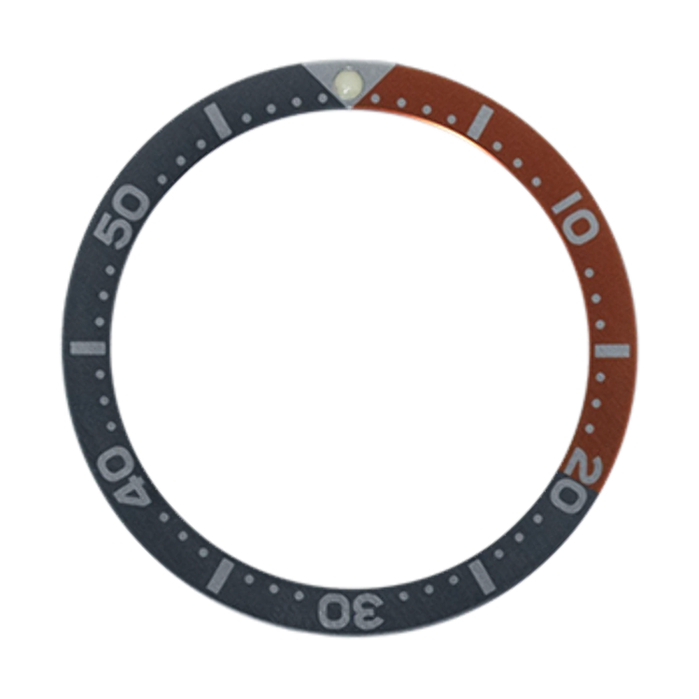 SKX007/SRPD Flat Bezel Insert - Red/Grey/Silver - 20/40 - CT608