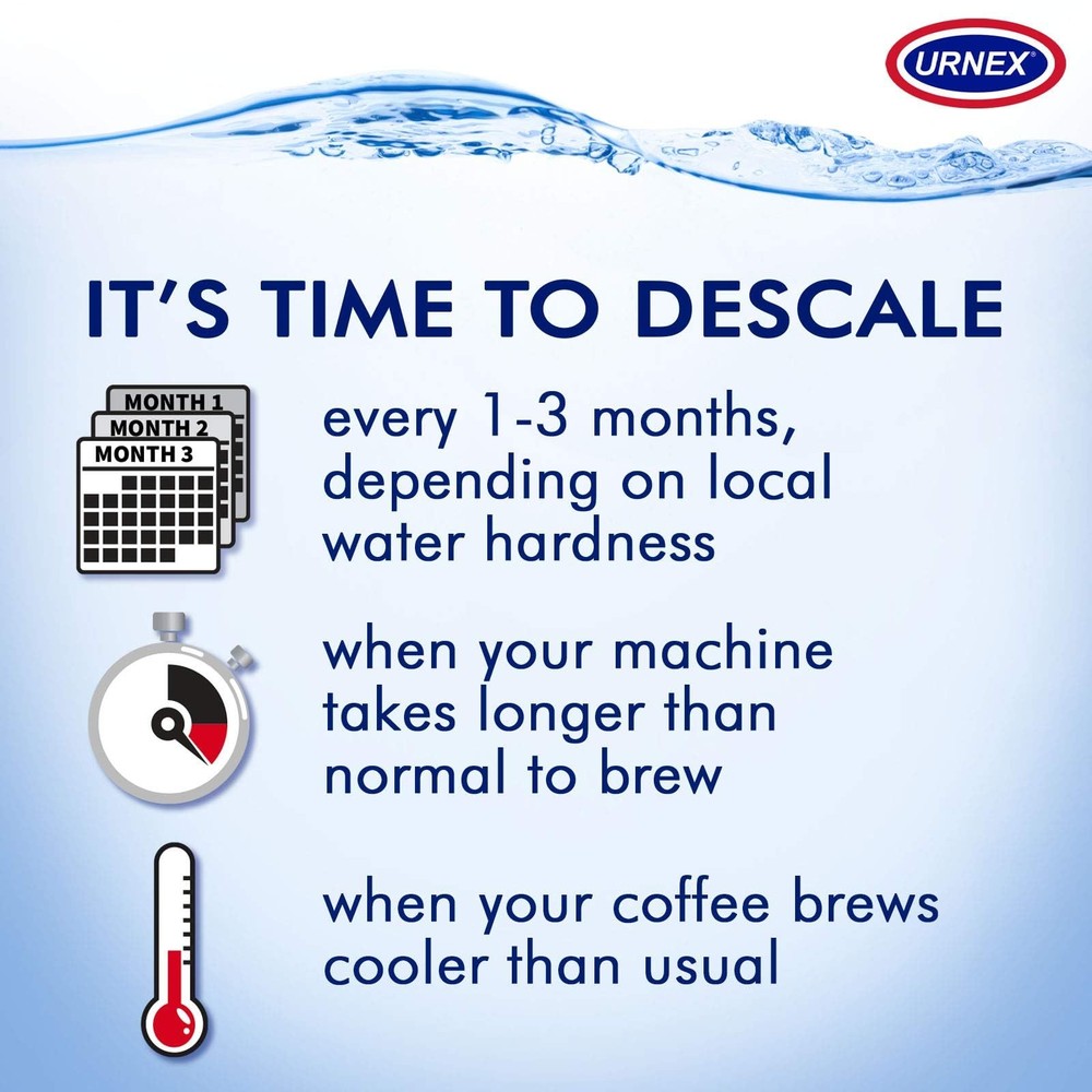 Descaling Powder Solution - 4 Uses - Activated Scale Remover for use with Keu...