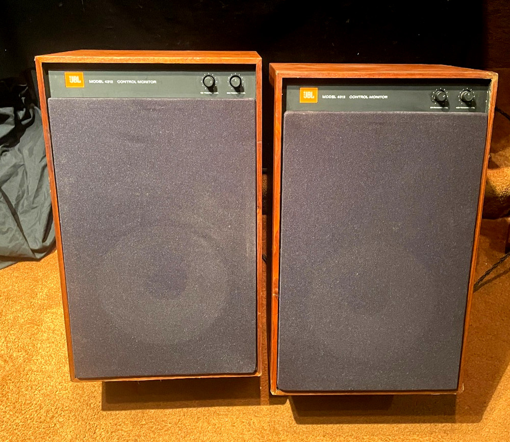 JBL Model 4312 Control Monitors (2)