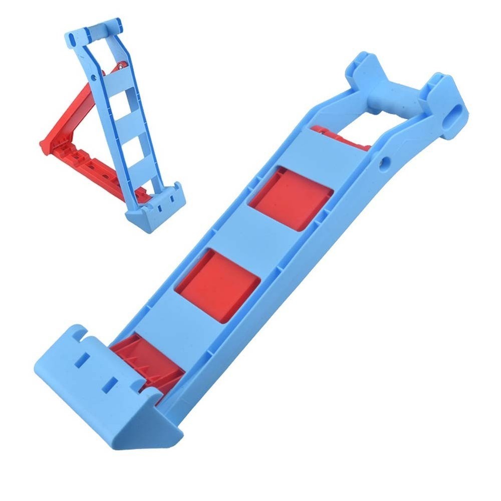 Tile Holder Bracket Blue ABS Adjustable Multi Angle Support for Chamfering