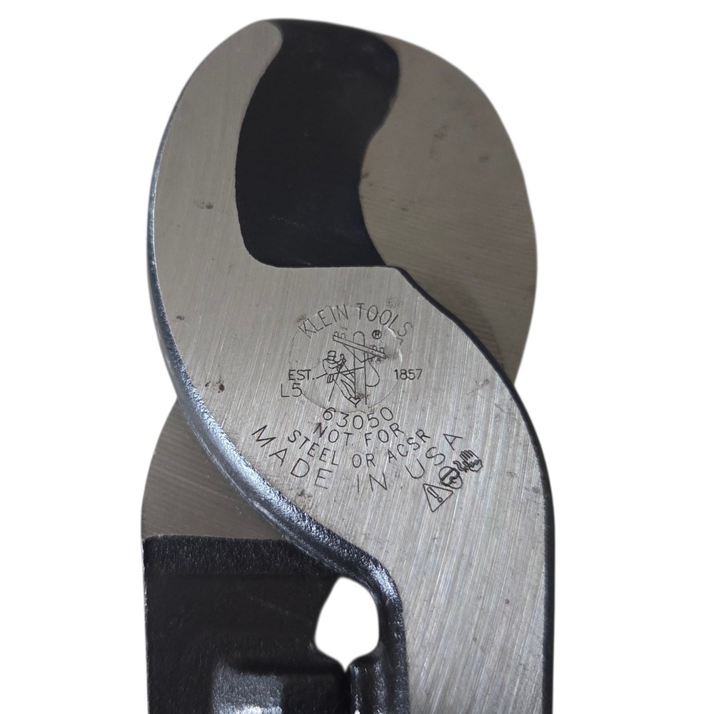 Klein Tools 63050 Heavy Duty High Leverage Cable Cutters USA Made
