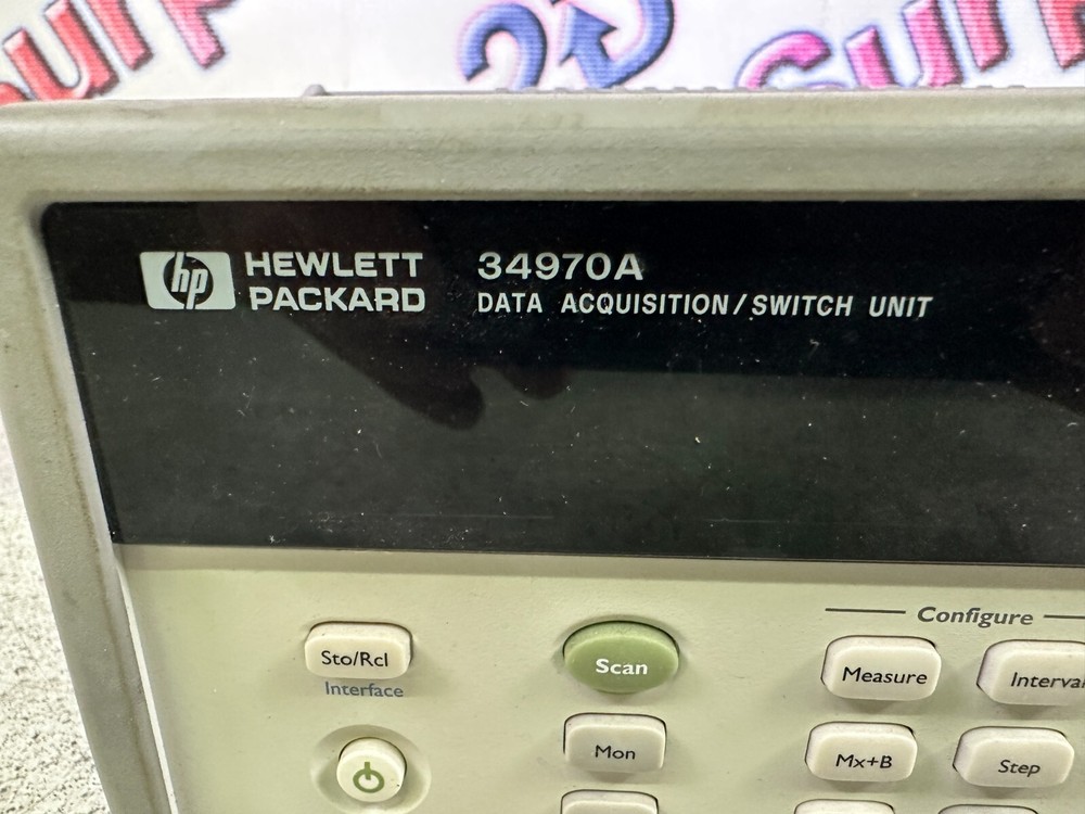 Hewlett Packard 34970A Data Acquisition/Switch Unit