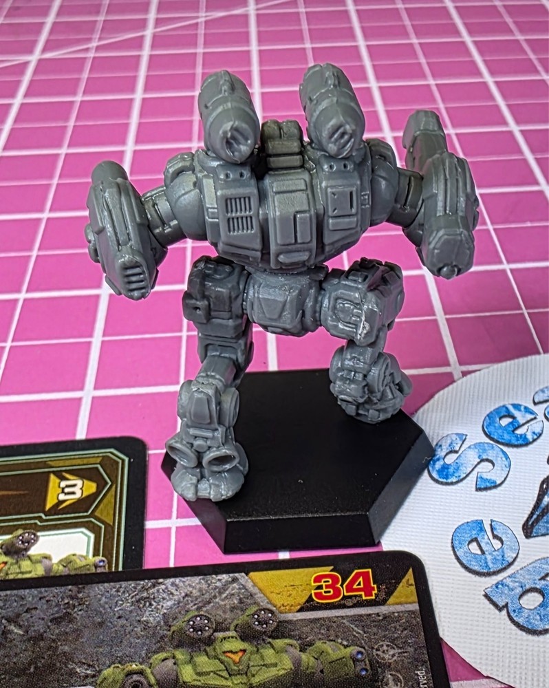 BattleTech Helios Mech -- Second Star League Assault Lance + Cards