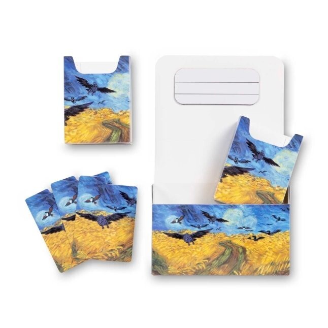 Corviknight Inspired by Wheatfield with Crows Double Deck Box