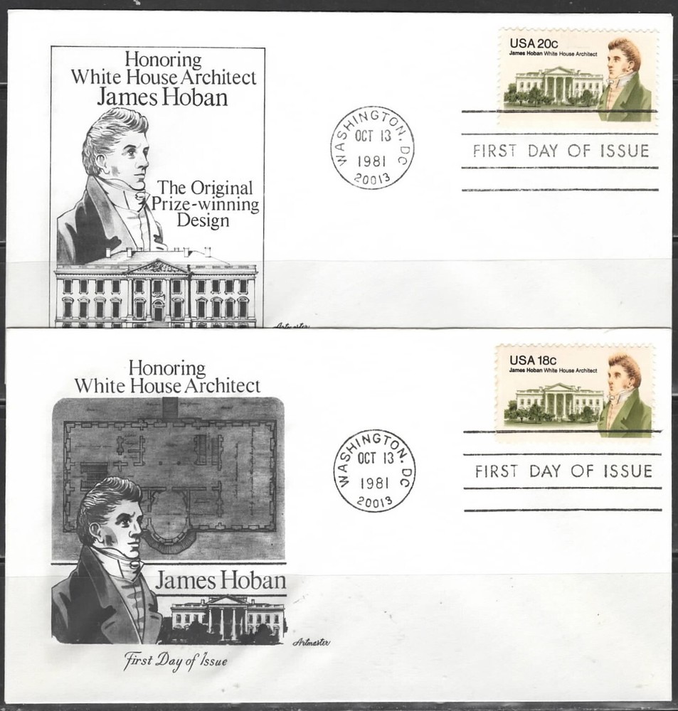 US Scott #1935 & 1936 First Day Covers Artmaster Cachets
