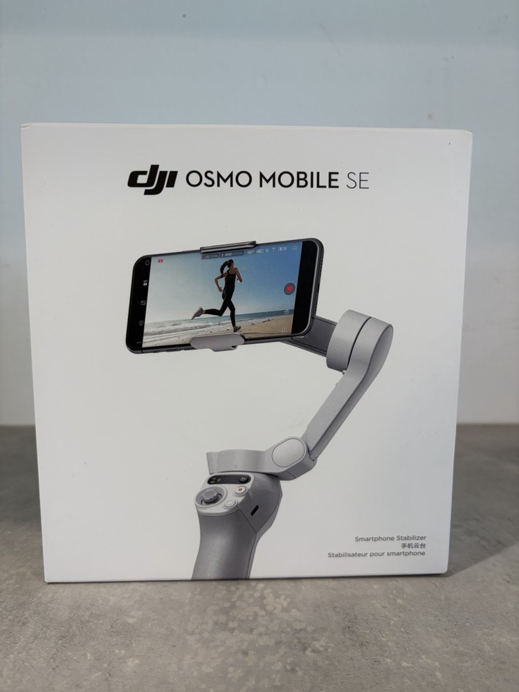 DJI Osmo Mobile SE Smartphone Gimbal Stabilizer, 3-Axis, ActiveTrack 5.0