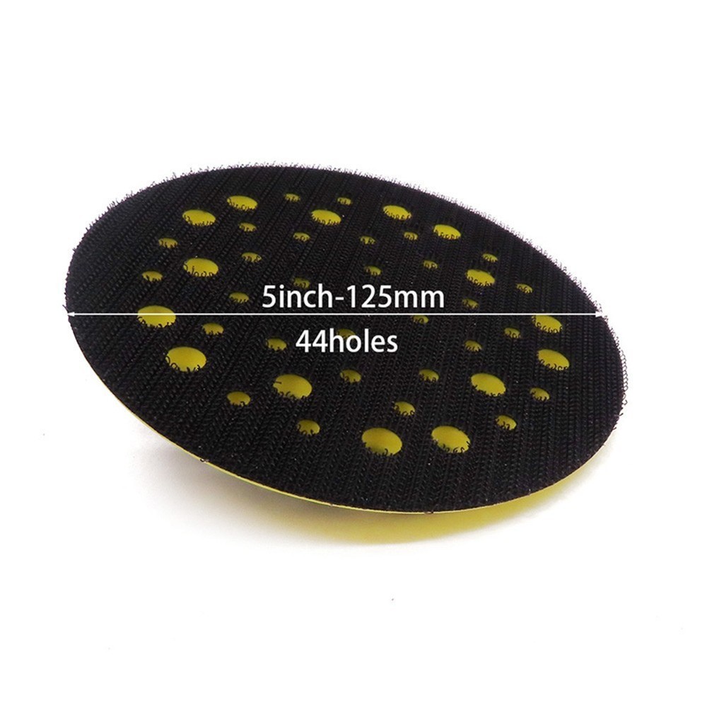 5 Inch Replacement Backing Pad Hook&Loop 44 Holes Orbital Sander Sanding Disc