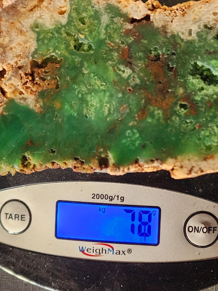 Chrysoprase Lapidary Slab