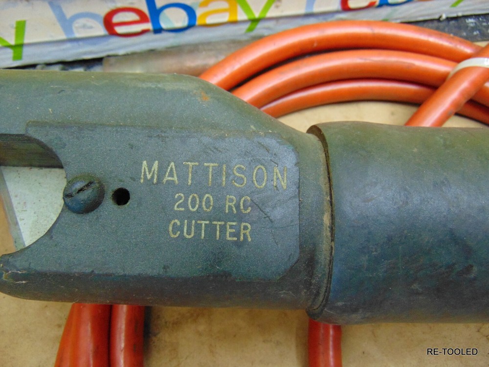 MATTISON HYDRAULIC CABLE CUTTER 200 RC