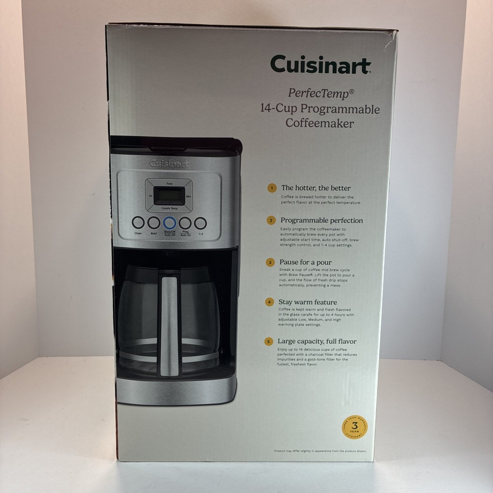 Cuisinart Perfect Temp 14 Cup Programmble Coffeemaker
