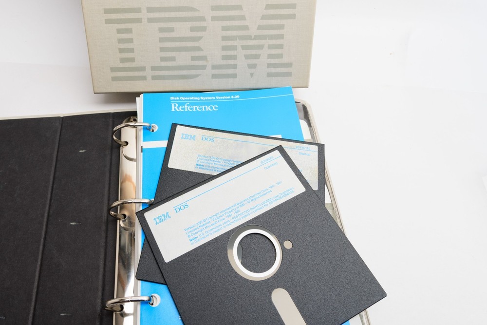 IBM DOS 3.30 Disk Operating System Manuals with Disks First Edition