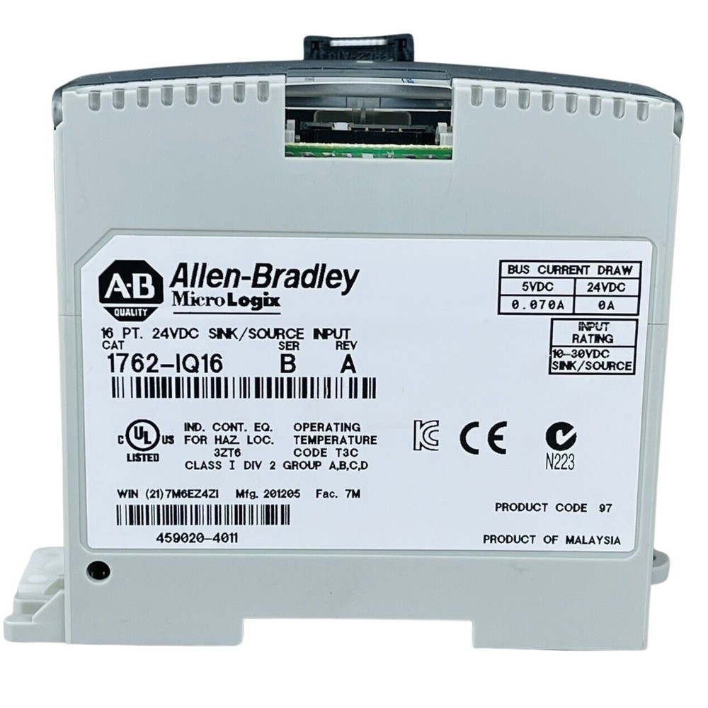 Allen Bradley 1762-IQ16 MicroLogix 1200 programmable logic controller