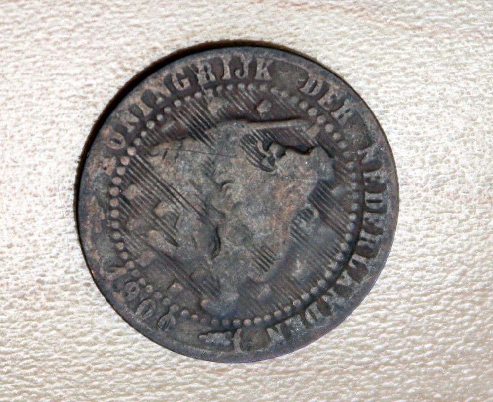 1900 Netherlands 1 Cent Large Date