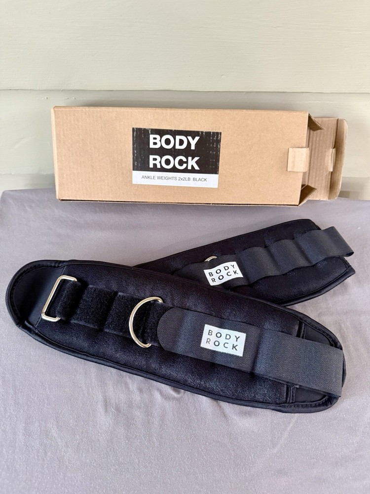 Ankle Weights - Black 2lb Each