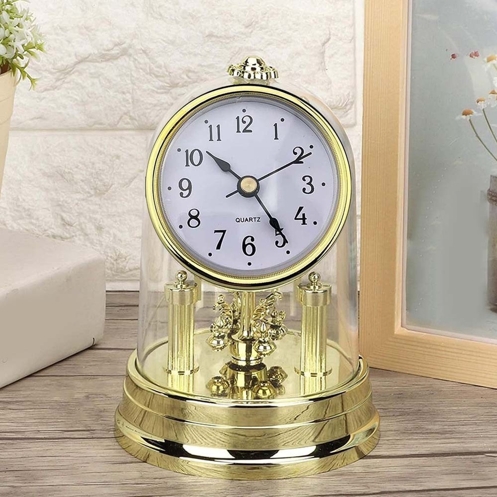 Quartz Clock Inserts Replacement 65MM Gold Arabic Numbers Clock Movement