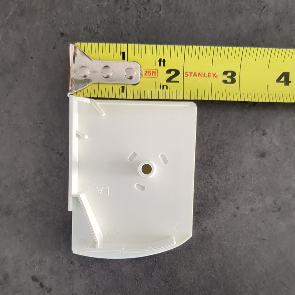 Hunter Douglas Silhouette End cap Left Side White