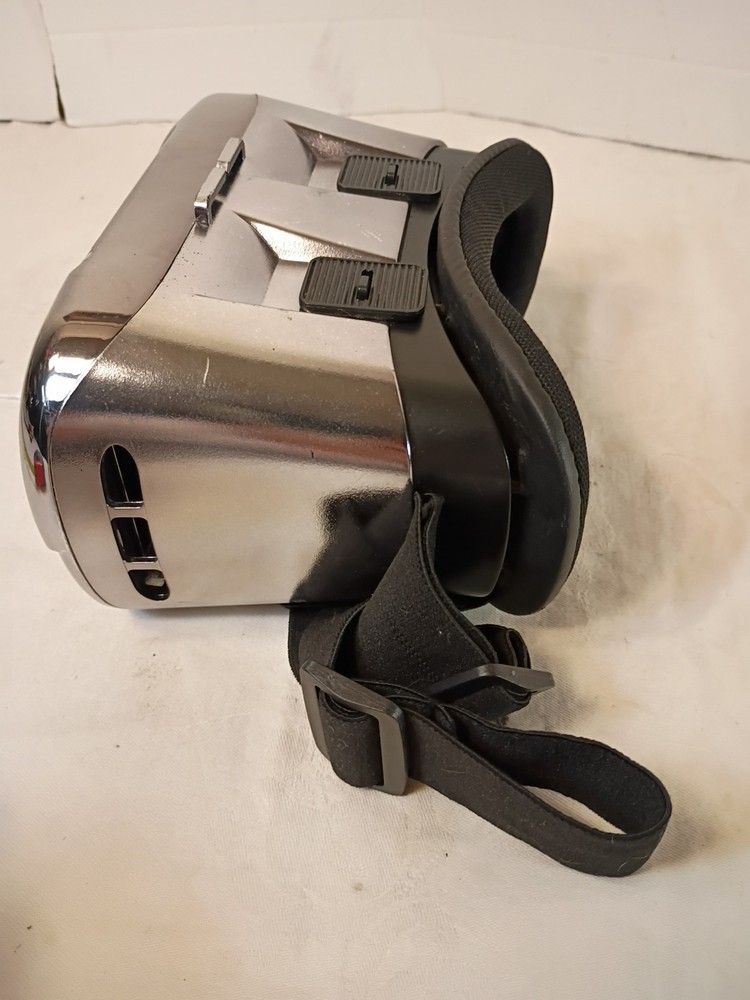 Virtual Reality Chrome Looking Headset. A-22