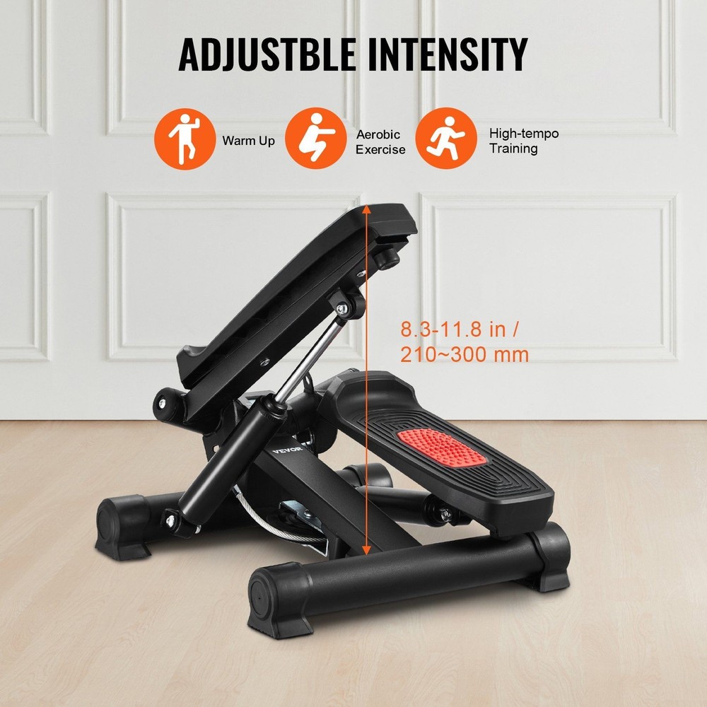 Easy Adjust Stepper with Leg Arm Kits Quiet Movement Tech