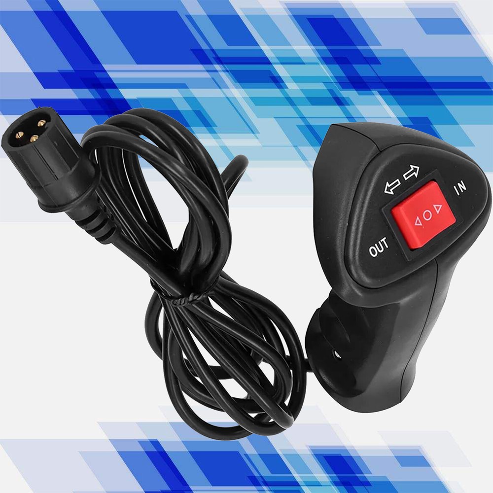 Universal Electric Winch Remote With 9.2ft Cable Control Winch Remote Control