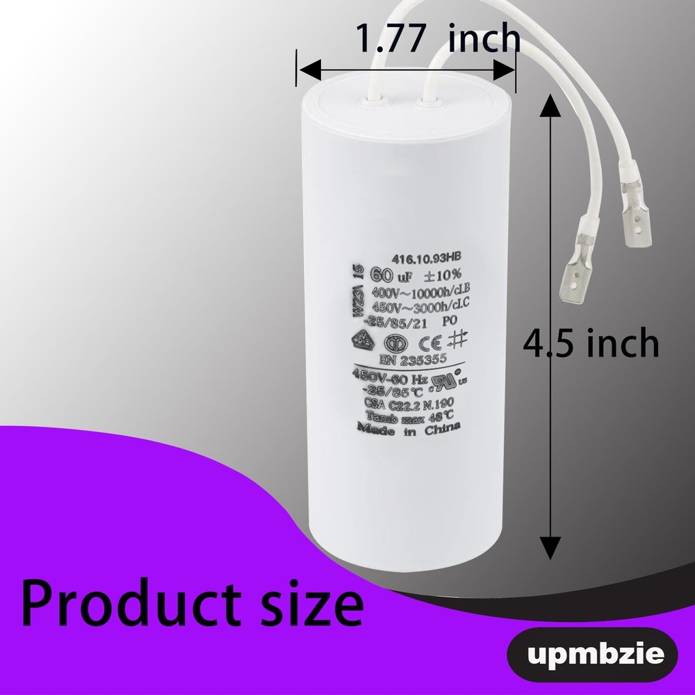 upmbzie FA71475 FA7147 FA7175 Replacement Capacitor Universal Compatible Dura...