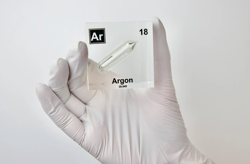 Argon Element Cube