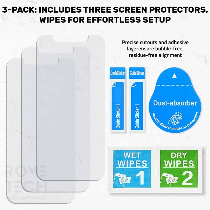For Apple iPhone 12 Mini 2.5D Tempered Glass Screen Protector (3 Per Pack)