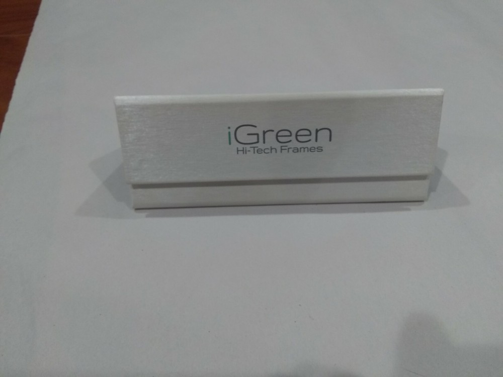 iGreen White Eyeglasses Case  b100