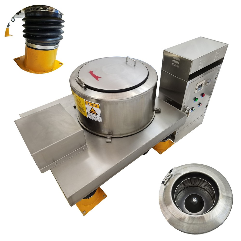 Centrifuge Dehydrator Solid-liquid Separator With Frequency Converter Box 220V