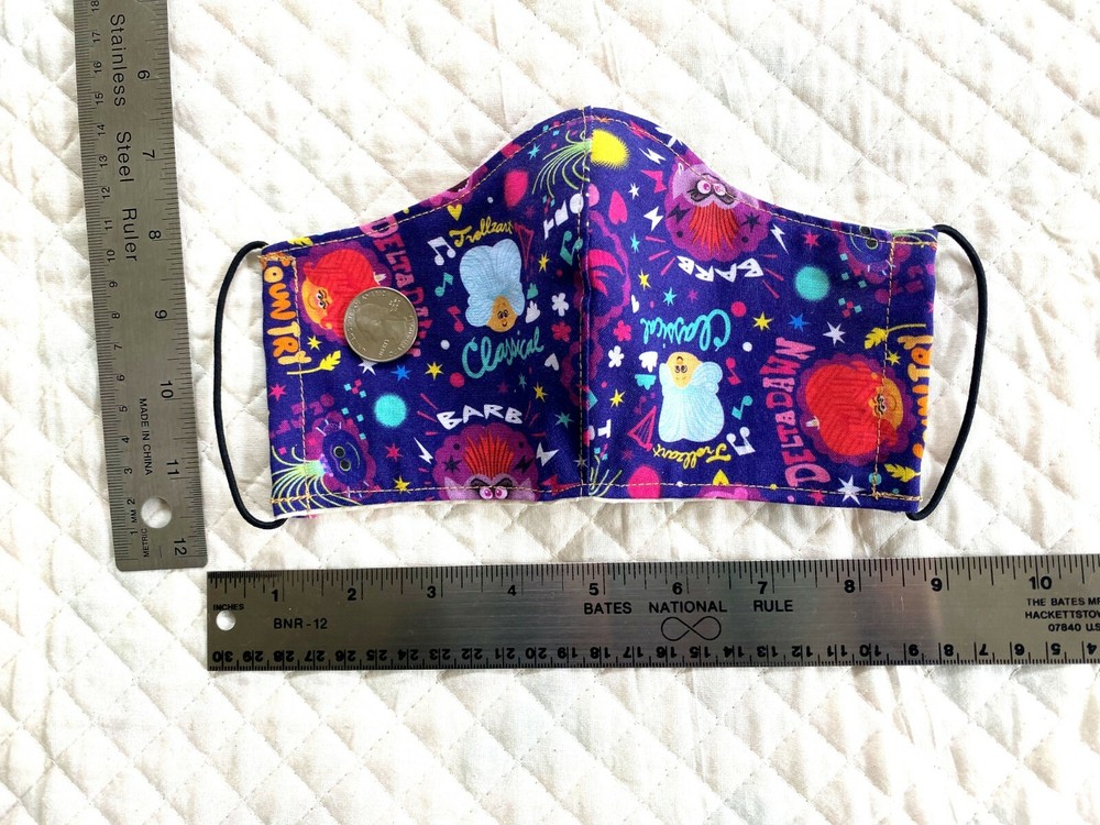 Trolls Face Mask Double Layer Cotton World Tour