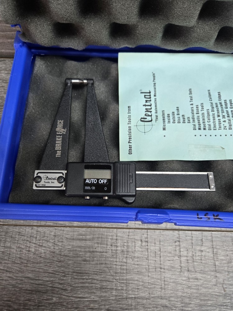 Central Digital Rotor Mic Micrometer 0-2.3"