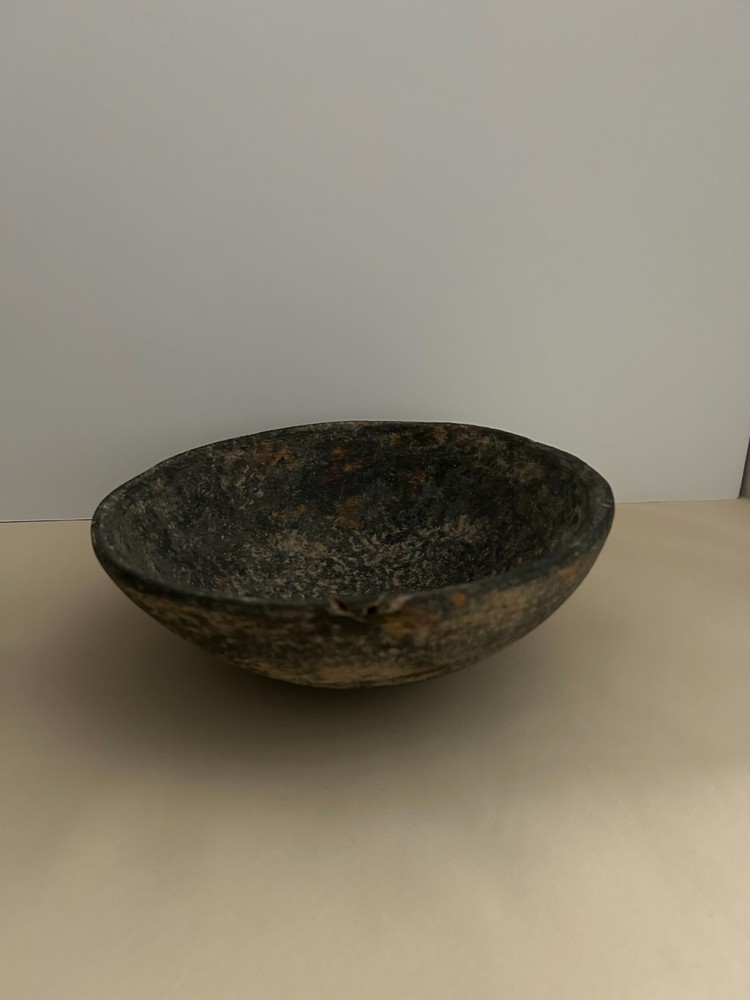Rustic Bowl - Stone Like Material with Separate Base