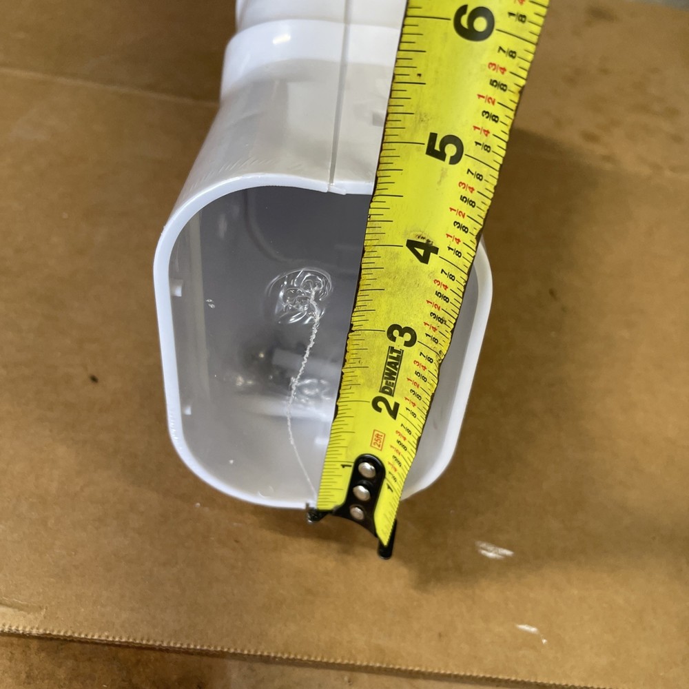 Mini Split Hide A Line 4 Inch Adjustable Elbow