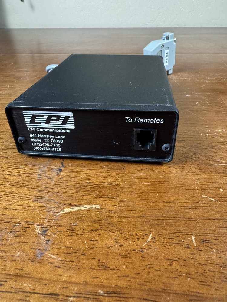 CPI Communications DTP2-C Dispatch Console Interface Tested Working