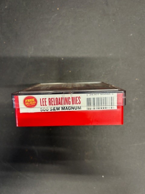 Lee reloading dies 500 S&W