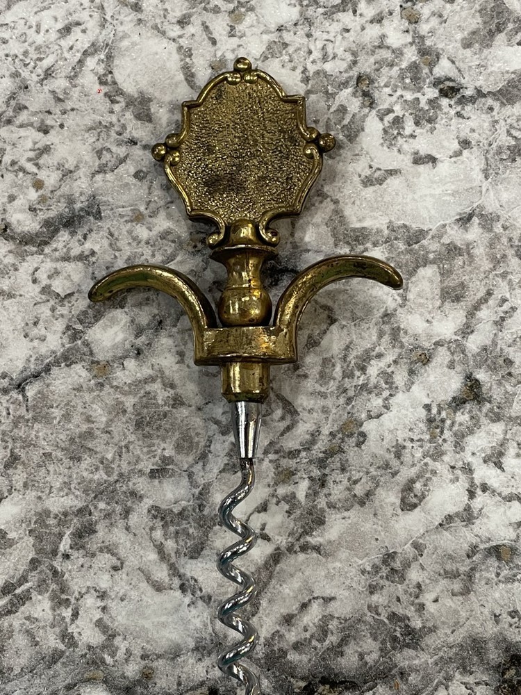 Brass Corkscrew, 1920's-1930's "Dartmoor Pixie" Vintage