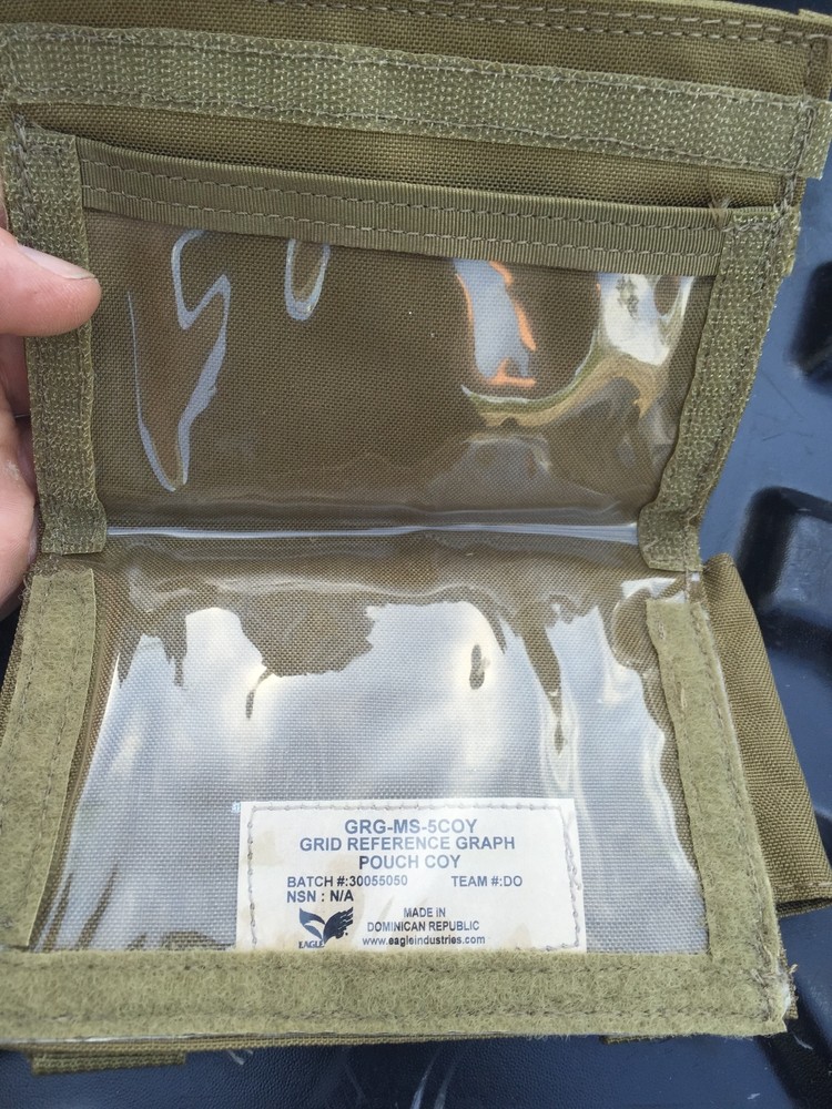 Eagle Allied Industries MOLLE OCP Coy Grid Reference Graph Pouch FSBE