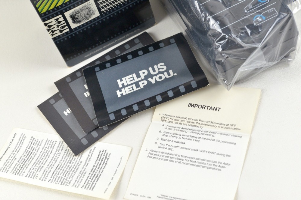 Polaroid 35mm Auto Processor - NEW