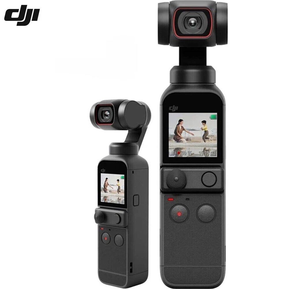DJI Osmo Pocket 2 Handheld Gimbal Stabilizer 3-Axis 4K Camera